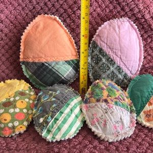 Vintage cutter quilt Easter Egg set!